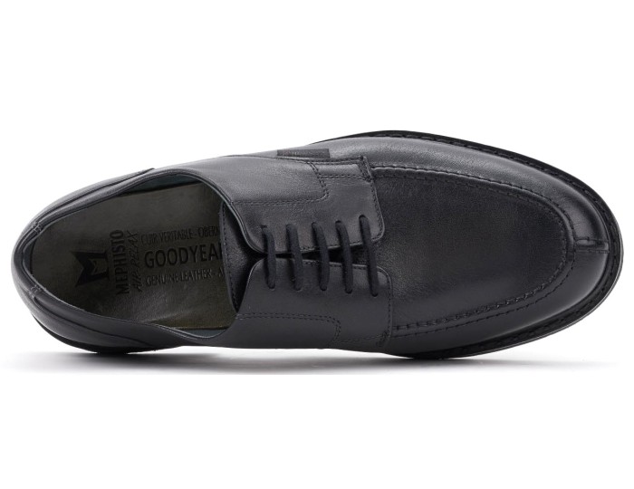 Mephisto PHOEBUS Men's Laceshoe - Hand Made - Black